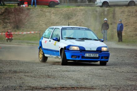 Adam Grycan i Marek Kaczmarek - Renault Clio.